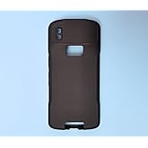 SCDIYEER Protective Case for Zebra TC22/TC27 Scanner, Rugged Black Rubber Cover (A Black Protective Shell)