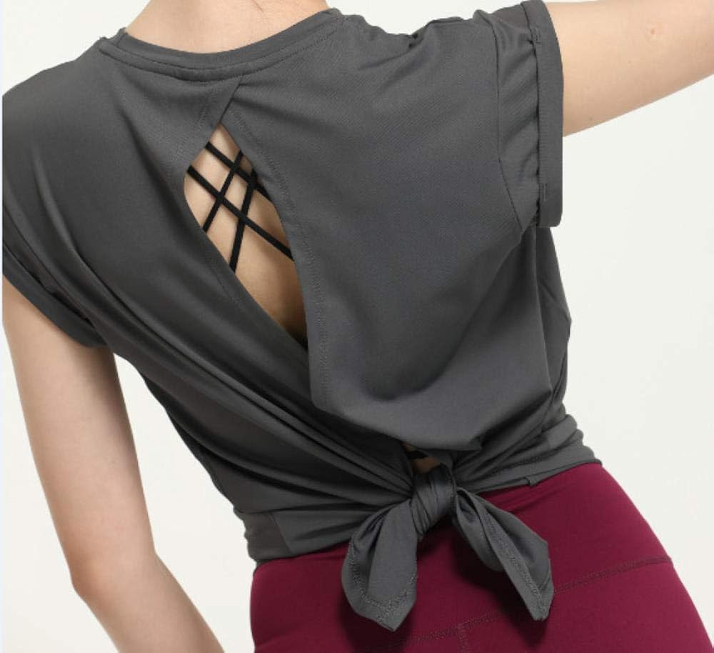 Cxypeng All Sports Dry Fit Yoga Vest,Sexy backless quickdrying