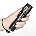 CVLIFE A100 Ultra Bright T6 LED Tactical Flashlight Torch Light with Rechargeable 18650 Battery and Charger