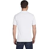 Hanes Beefy-T Men`s Short-Sleeve T-Shirt White