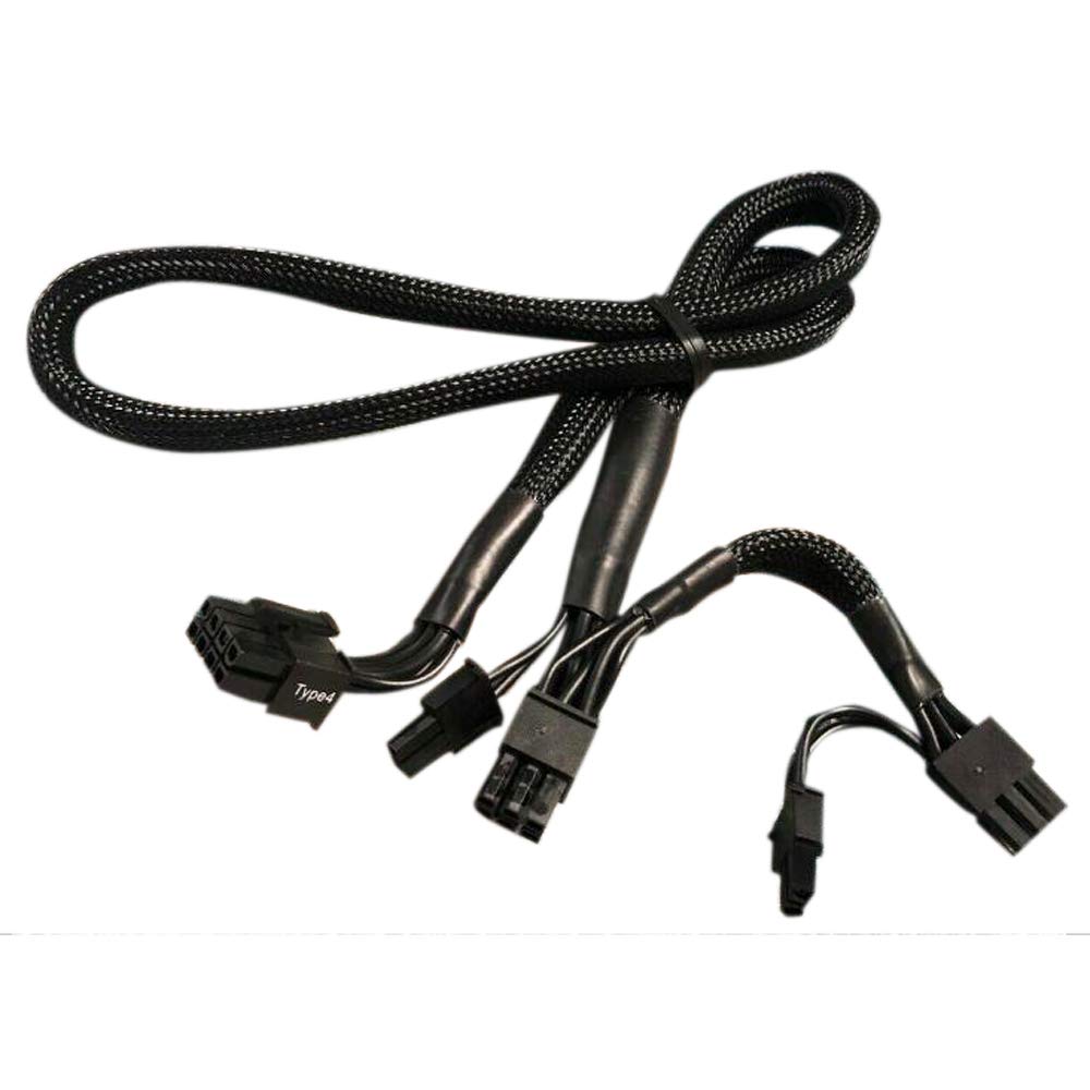 ZAHARA 80 Plus 8 Pin to Dual 8 Pin VGA Power Cable for CORSAIR HXI Series HX750I / HX850I / HX1000I / HX1200I / HX1500I