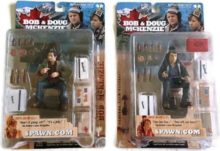 Bob \u0026 Doug Mckenzie Action Figure Set 