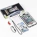 ImpactStrong Compatible with iPhone 6 Plus Waterproof Case [Fingerprint ID Compatible] Slim Full Body Protection - White