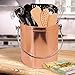 Sorbus® Utensil Holder Caddy Crock to Organize Kitchen Tools - Great For Kitchen Accessories and Multi-Purpose – 1 Gallon Capacity (Copper)