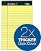 TOPS Docket Writing Tablet, 5 x 8 Inches, Perforated, Canary, Narrow Rule, 50 Sheets per Pad, 8 Pads per Pack (99606)