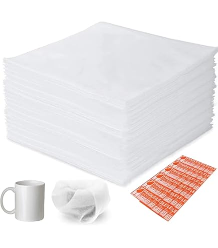 Lot De 50 Pochettes De Calage En Mousse 6.3x6.3 Cm Avec 36 étiquettes - Neuf - Marque Uxcell - Pour Emballage
