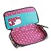 Weekly Pill Organizer 2 Times a Day, Zumd Pill Box 7 Day with Cute Quilted Fabric Zipper Case, Travel Pill Case Am Pm for Vitamin Medicine Organizer