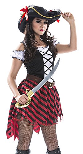 Palamon Women's Pirate Captain Costume