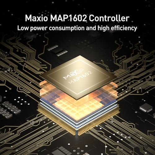 MOVE SPEED HB7450 4TB Internal Solid State Drive for PS5 with Heatsink TLC NAND, PCIe 4.0 NVMe M.2 SSD- Up to 7450MB/s, 3D NAND Storage Expansion Compatible with PS5, Laptops and Desktops