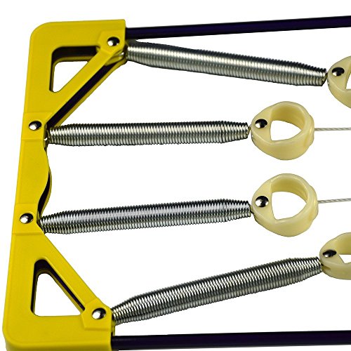NikoMaku Finger exerciser Adjustable Hand & Finger Strengthener For Practice Guitar, Piano,or Rehabilitation therapy, Rock Climbing Training And Bascketball Finger Training