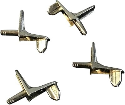 Hardware For You 1 Pack 12 x 3mm Nickel Book Case Shelf Pin Supports