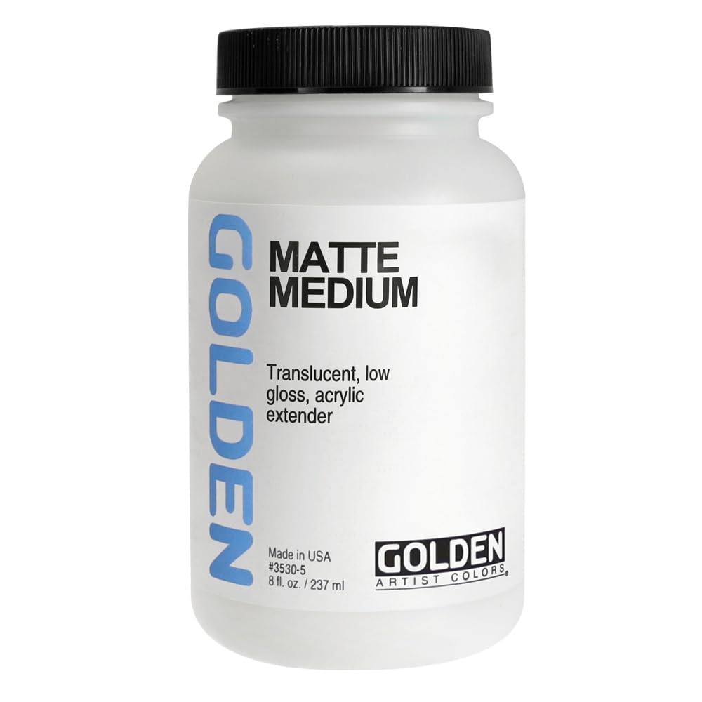 Pro-Art Mediums Golden Matte Medium-8 oz