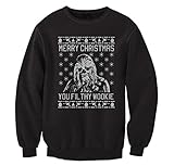 FreshRags Chewbacca Star Wars Parody Ugly Christmas Sweater Sweatshirt