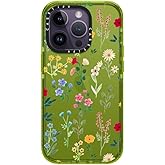 CASETiFY Impact iPhone 14 Pro Case [4X Military Grade Drop Tested / 8.2ft Drop Protection] - Spring Botanicals 2 - Kiwi