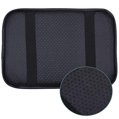image for Grosun Center Console Pad Leather Console Center Armrest Lid Cover Ski