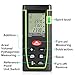 TopOne Advanced Laser Measure, 131 Feet Laser Tape Measure with Pythagorean Mode, Measure Distance Area, Volume Calculation, Battery Included, Self Calibration Upgarded Version (Green)