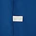 Deconovo Blue Valances for Windows, Scalloped Bathroom Valance, Blackout Valance Curtains for Living Room (52x18 Inch, Royal Blue, 1 Panel)