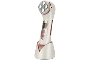 MiSMON Faceware Pro, 5 in 1 Multifunction Facial Massager, RF Radio Frequency Skin Care Beauty Device, Skin Rejuvenation/Anti