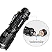 Morpilot 1Pcs UV Flashlight 1Pcs Tactical Flashlight, 2Pcs Mini Handheld Flashlight Set, Pet Dog Urine Detector Ultra Violet Flashlight, 5 Light Modes 400LM Flashlight with Strobe SOS