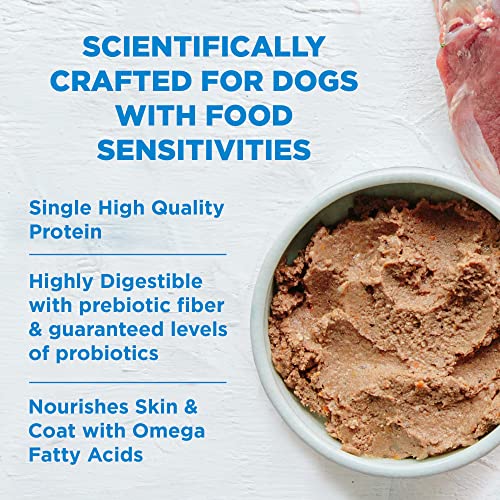 Wellness Simple Natural Wet Canned Limited Ingredient Dog Food, Lamb & Oatmeal, 12.5Ounce Can