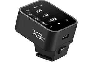Godox X3-C TTL High-Definition OLED Screen Wireless Flash Trigger Built-in 3.7V 850mAh Li-Ion Battery Compatible with Canon E