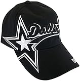 Dallas Men's Double Star Adjustable Baseball Cap (Black)