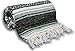 YogaAccessories Traditional Mexican Yoga Blanket - Gray