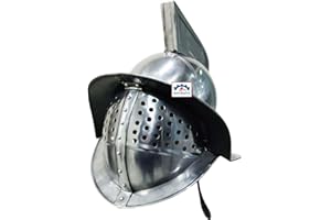 Thracian Gladiator Helmet, Steel Gladiator Murmillo Helmet Steel Gladiator Murmillo Helmet For Gift