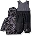 Columbia Baby Buga Snow Set, 12-18 Months, Black Print/Mineral Yellow