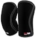Rocktape Assassins Knee Compression Sleeves, Knee Brace for Weightlifting, Cross Training & Working Out - Reduce Strain & Swelling (2 Sleeves) 5mm Thickness, Large, Black