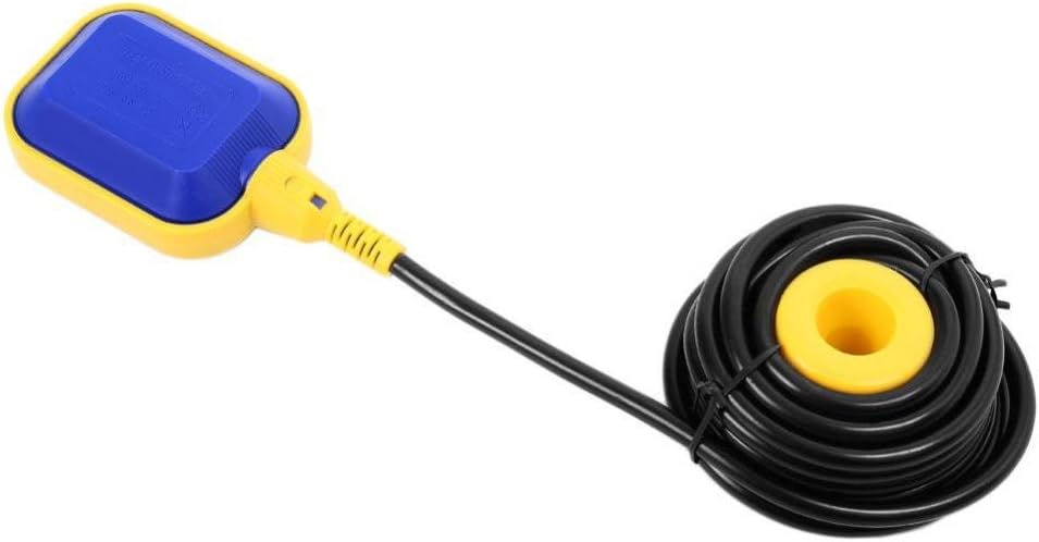 Fdit 5m Floating Switch Water Level Controller for Tank Pump,Blue