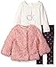 Calvin Klein Baby 3 Piece Jacket Set, Pink, 3/6 Months