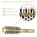 SUPRENT Round Brush，Boar Bristles Round Brush,Nano Thermic Ceramic & Ionic Roller Hairbrush for Blow Drying, Curling&Straightening, Volume&Shine (2.9