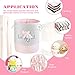 NIBESSER Ballet Laundry Hamper for Nursery Room or Kids Bedroom,Foldable Collapsible Cotton Cartoon Basket Organizer,Children and Pet Storage Bin Container for Toys, Baby Products and Clothing
