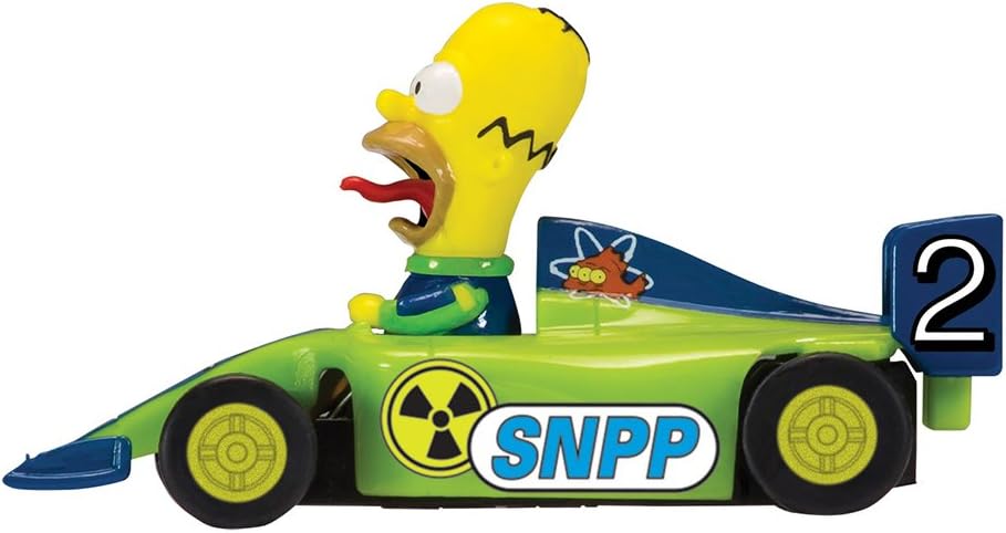 simpsons scalextric