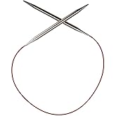 ChiaoGoo SS Red Lace Circular, 24-Inch (60 cm), US 1 (2.25 mm)