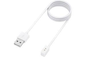 MELIYA Charger Cable Compatible for Xiaomi Mi Band 9/Band 8/Band10, 1.9ft Replacement USB Charging Cable Cord for Redmi Watch 3/4/5