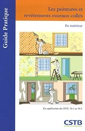 Les  peintures et revêtements muraux collés