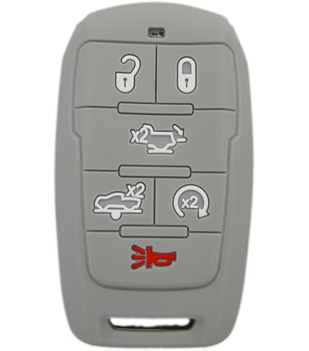 Silicone Key Fob Cover Case For 2019-2022 Ram 1500 Smart Remote – OHT-4882056 2 thumbnail image