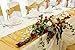 Ecore Gold Table Runner 10 Pack Satin Table Runners,12 x 108 Inches for Wedding Banquet Decoration