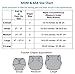 MOM & BAB Potty Training Underwear for Toddlers | Free Wet Bag | 3 X Absorbent | Washable Pants | Soft Cotton | Train Faster (Medium)