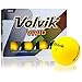Volvik Vivid Matte Yellow Golf Balls