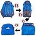 Travel Backpack Hiking Daypack, 30L Lightweight Waterproof Climbing Backpack(blue)