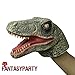 FantasyParty Hand Puppet Realistic Velociraptor Role Play Toy Dinasour Latex Puppet for both adult and children