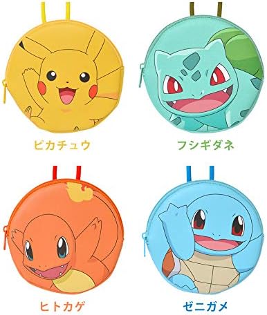 Amazon コインケース ポケモン 財布 キャラクター 子供 キッズ ネックパース ミニ 首かけ 紐付き 首下げ チケットホルダー ポーチ 合皮 おしゃれ 大人 Hauhau ハウハウ シューズ バッグ