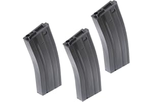 Airsoft Parts 3pcs 300rd Mag Hi-Cap Magazine for G&P Tokyo Marui ICS Classic Army M-Series M4 M16 AEG