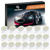 YITAMOTOR 20 X G4 24 SMD Spot LED Pure White RV