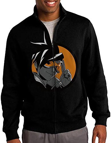 Men Overwatch Tracer Spray Full Zip Up Hoodie Jackets
