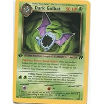 Amazon.com: Pokemon - Dark Golbat (24) - Team Rocket - 1st