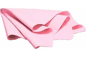 HARFINGTON Car Premium Shammy Cloth 16.9" x 12.6" PVA Chamois Wash Drying Towel Ultra Absorbent No Scratches in Bags for Cars